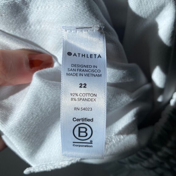 Athleta Farallon Printed Jogger - Spiced Magic Veil Gray 22 - Picture 10 of 11